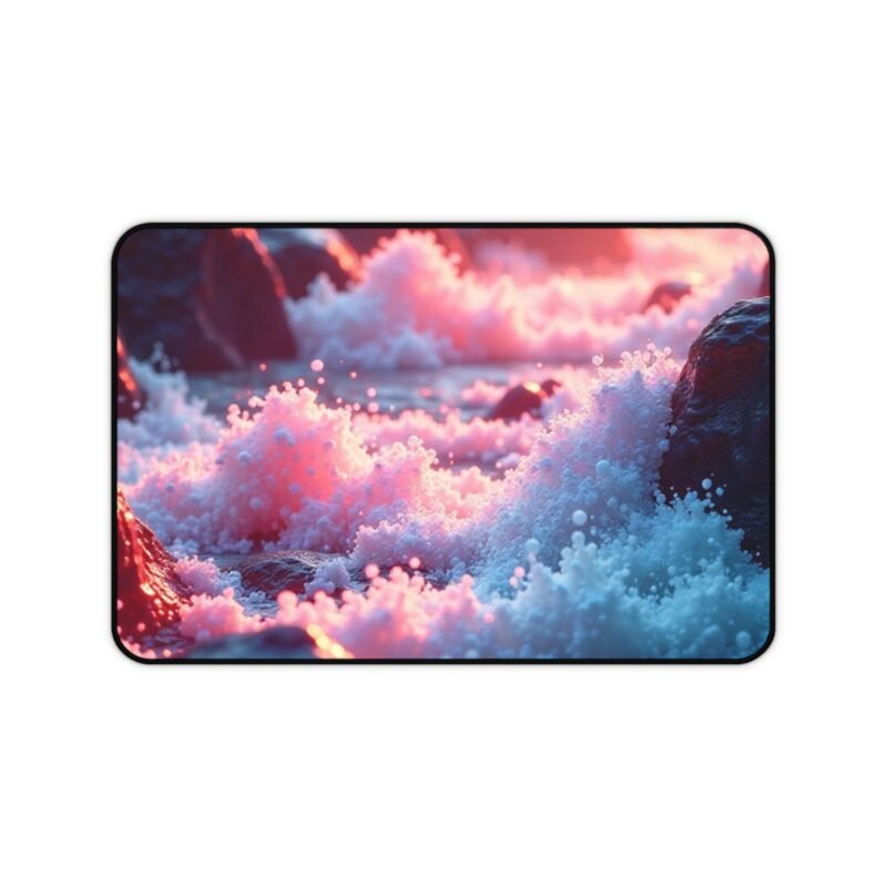 Mystical Seascape Nature-Inspired Desk Mat for a Tranquil Workspace Experience