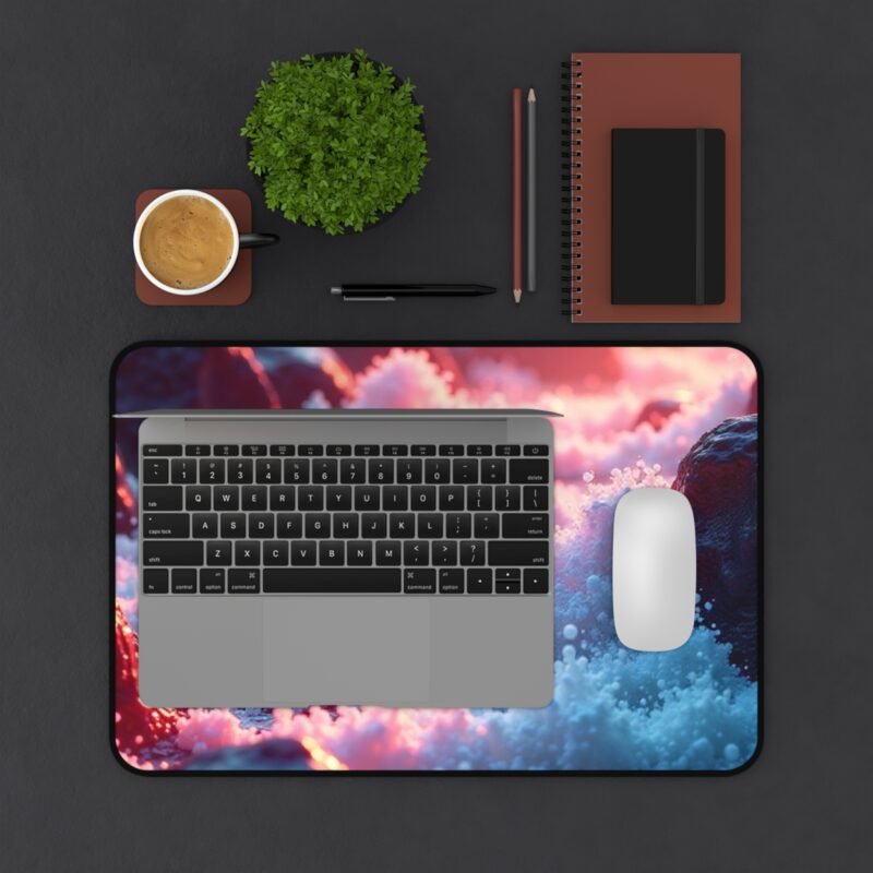 Mystical Seascape Nature-Inspired Desk Mat for a Tranquil Workspace Experience - Image 3