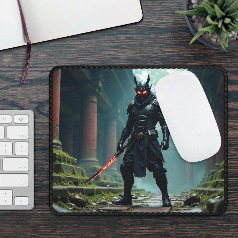 Gaming Mouse Pad for Precision with Mythical Knight Design - Image 3