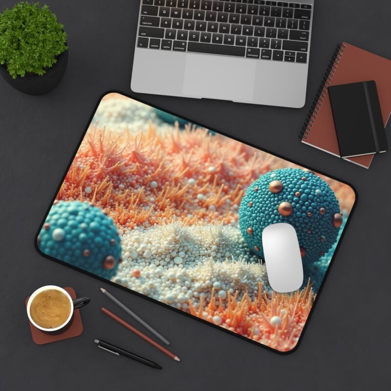 Abstract Desk Mat with Intricate Design for Creative Workspaces - Image 4