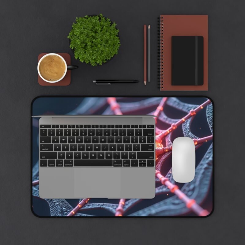 Cosmic Neuron Desk Mat for Creative Workspaces and Inspired Productivity - Image 3