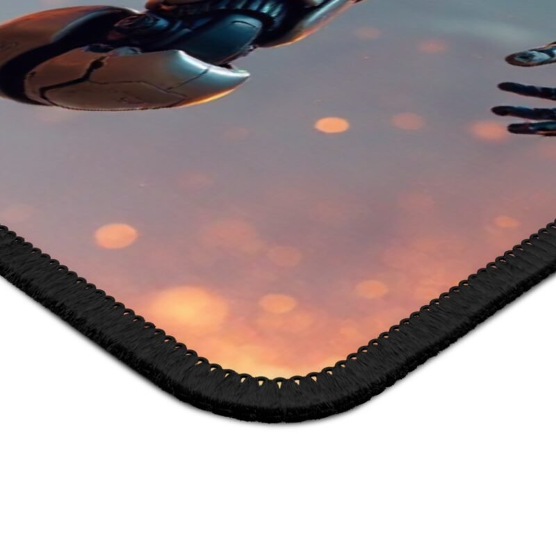 Gaming Mouse Pad with High-Definition Robotic Warrior Design for Ultimate Precision - Image 4