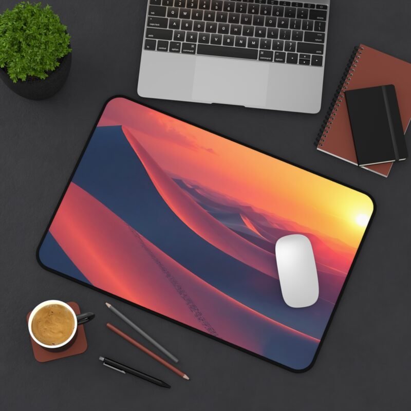 Desk Mat with Desert Sunset Design for Tranquil and Inspiring Workspaces - Image 4