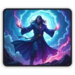 Magic Gaming Mouse Pad for Sorcerer-Themed Setups with Spellbinding Vortex Design