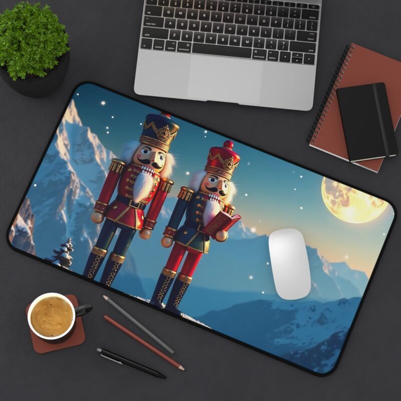 Nutcracker Desk Mat with Starry Sky Design for Holiday and Year-Round Use - Image 8