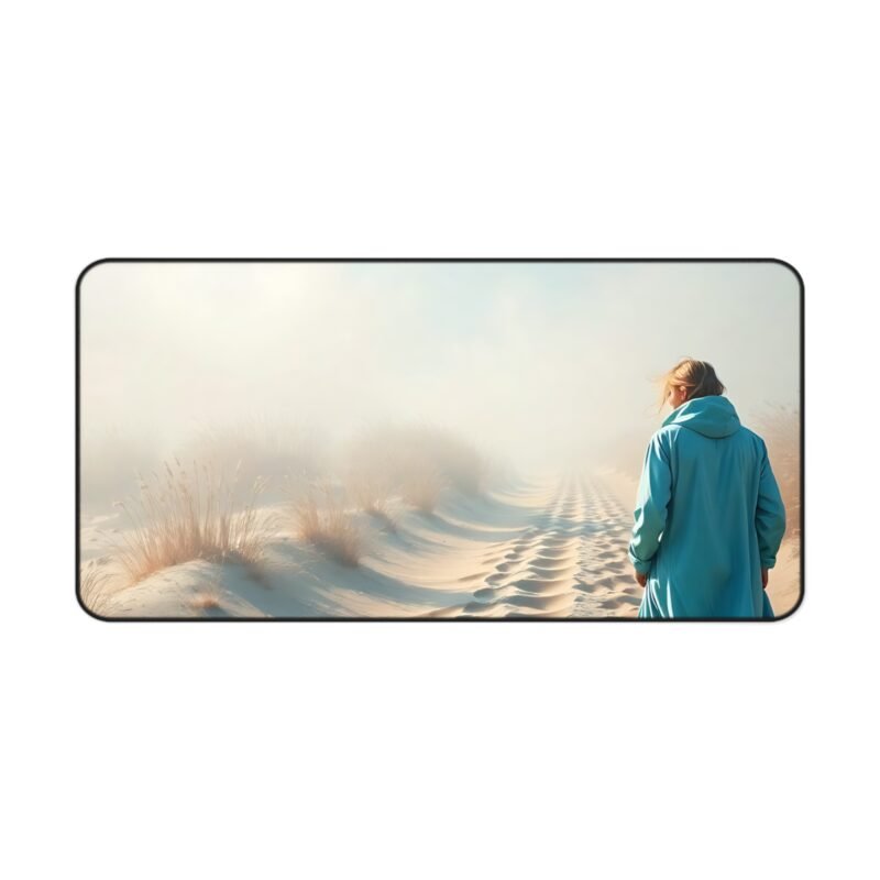 Serene Sand Dunes Desk Mat for Creators – Inspiring and Tranquil Workspace Decor - Image 9