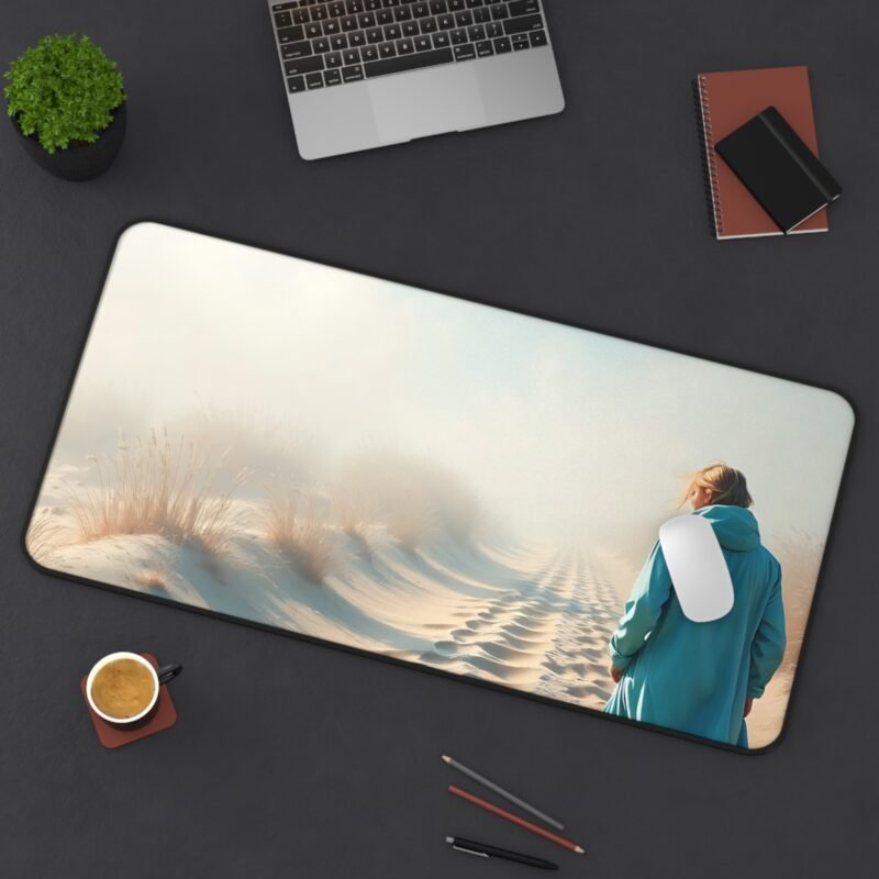 Serene Sand Dunes Desk Mat for Creators – Inspiring and Tranquil Workspace Decor - Image 12