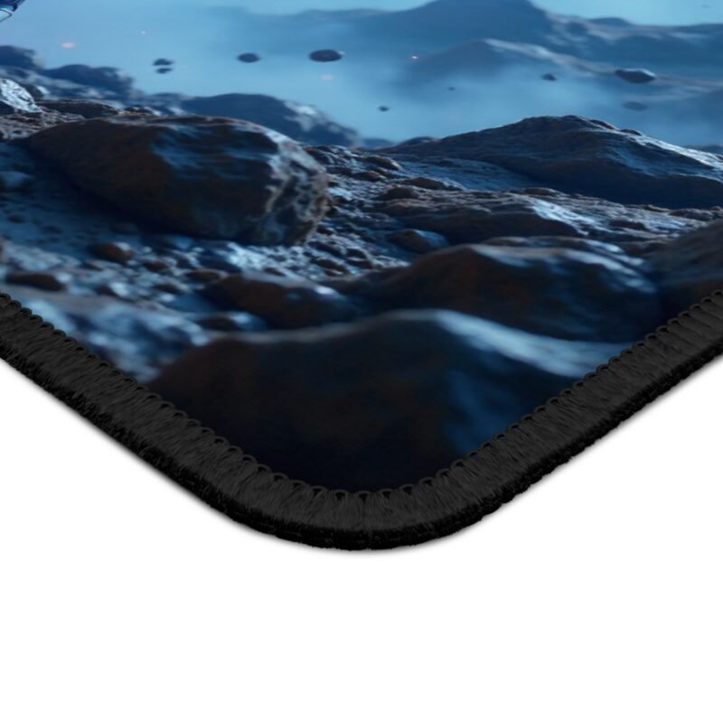 Gaming Mouse Pad Cosmic Design with Energy Aura and Alien Landscape - Image 4