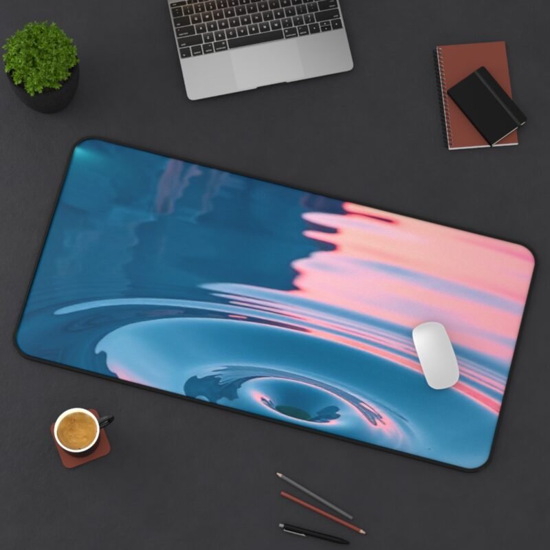 Calming Desk Mat with Serene Ripple Design for a Peaceful Workspace - Image 12