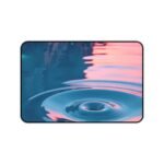 Calming Desk Mat with Serene Ripple Design for a Peaceful Workspace