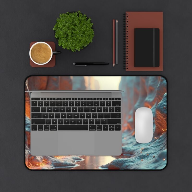 Ethereal Canyon Desk Mat for Adventurous and Inspiring Workspaces - Image 3