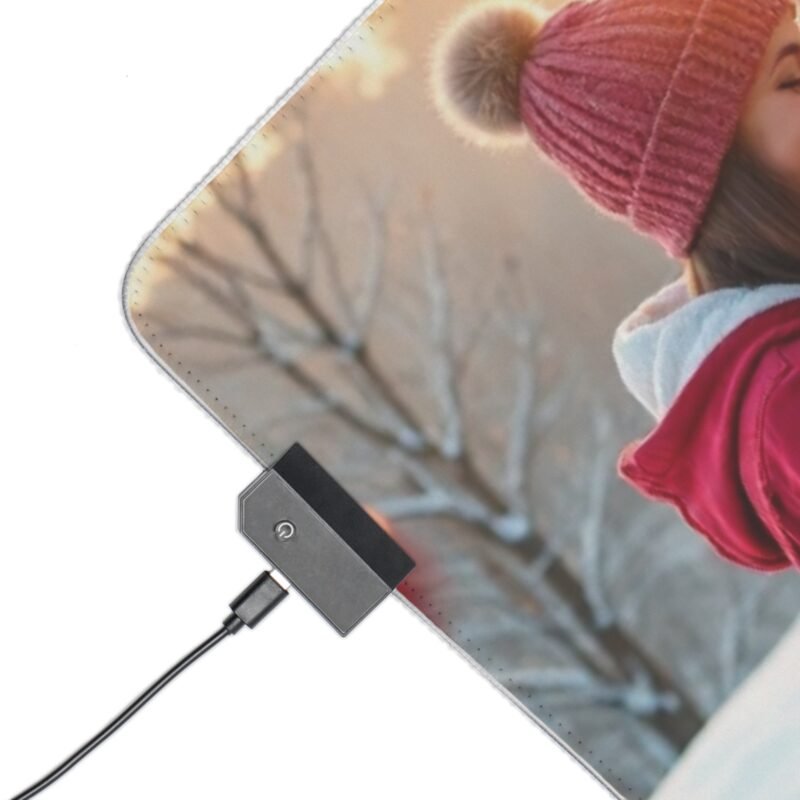 Festive Gaming Mouse Pad with Cozy Winter Holiday Design for Gamers - Image 11