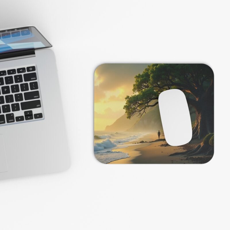 Coastal Nature Desk Mat with Sunset and Ocean View for a Serene Workspace - Image 4