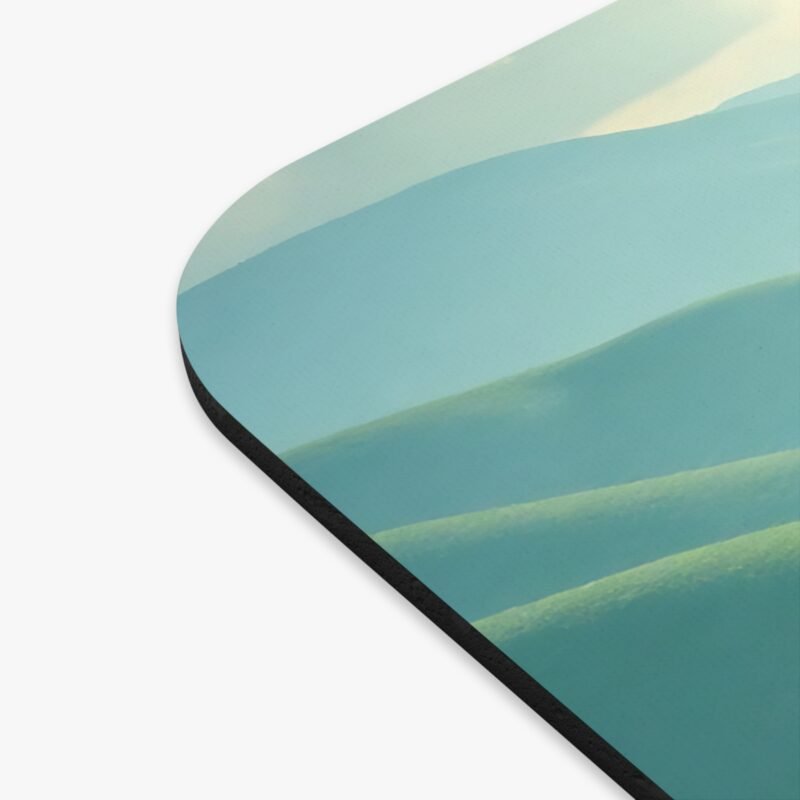Nature Desk Mat with Serene Hills and River Design for Tranquil Workspaces - Image 2