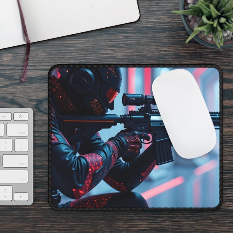 Futuristic Gaming Mouse Pad with Design for Precision and Style - Image 3