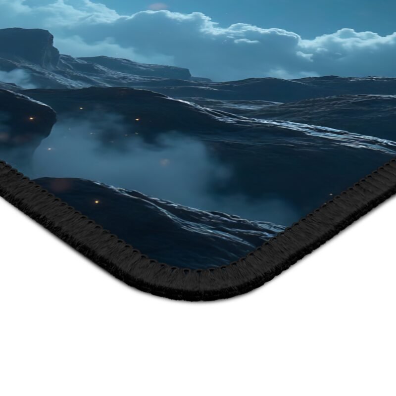 Mystic Tempest Fantasy Gaming Mouse Pad with Stunning Sorceress Thunderstorm Design - Image 4