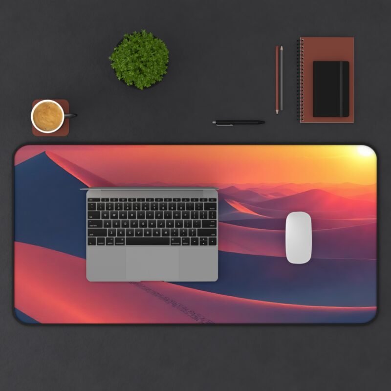 Desk Mat with Desert Sunset Design for Tranquil and Inspiring Workspaces - Image 11