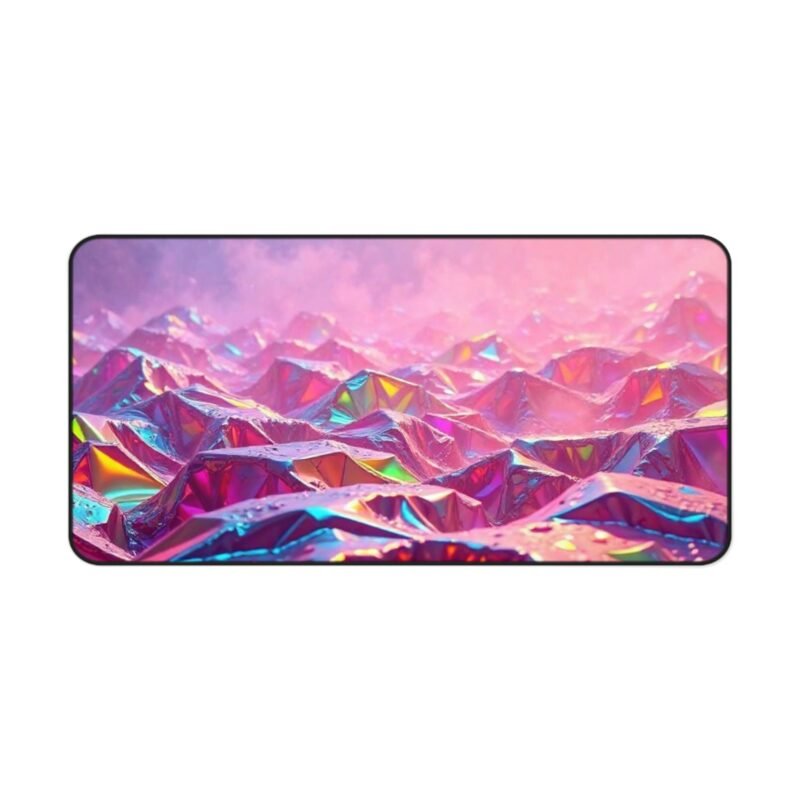 Iridescent Desk Mat for Creatives – Vibrant Workspace Accessory for Artists and Designers - Image 9