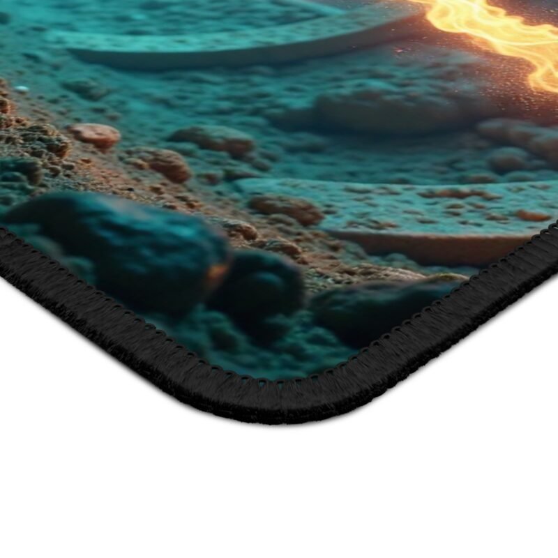 High-Precision Gaming Mouse Pad for FPS Games with Armored Warrior Design - Image 4