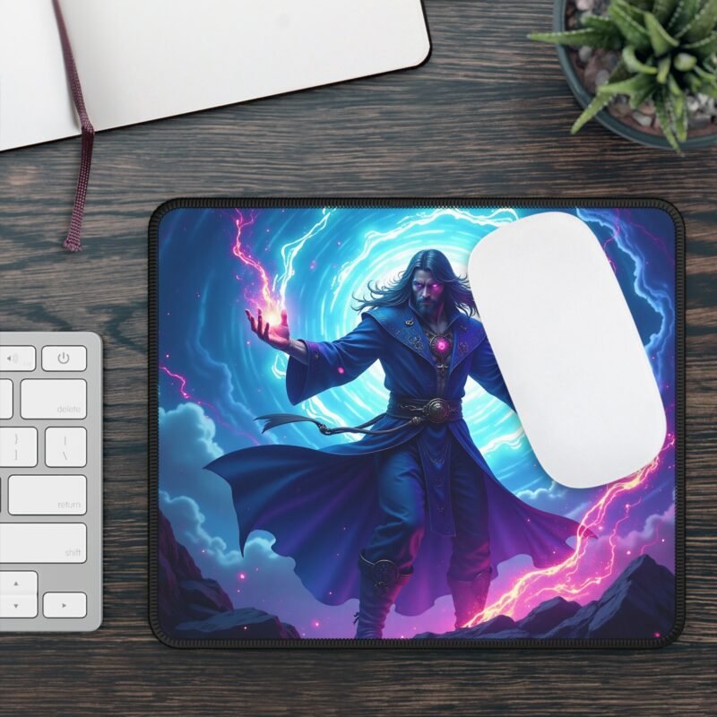 Magic Gaming Mouse Pad for Sorcerer-Themed Setups with Spellbinding Vortex Design - Image 3