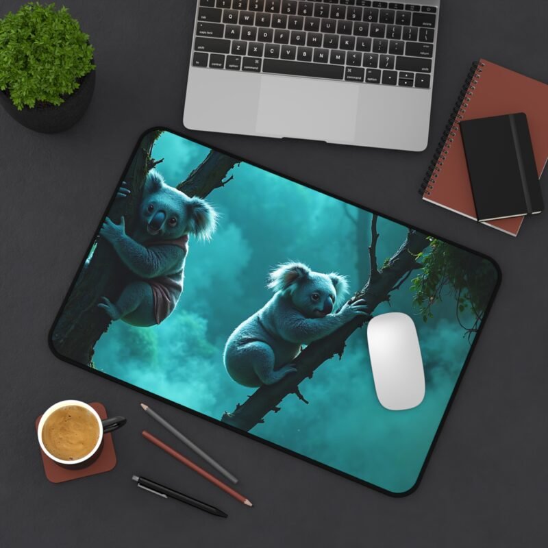 Nature Desk Mat with Koala Design for a Serene Workspace Touch - Image 4