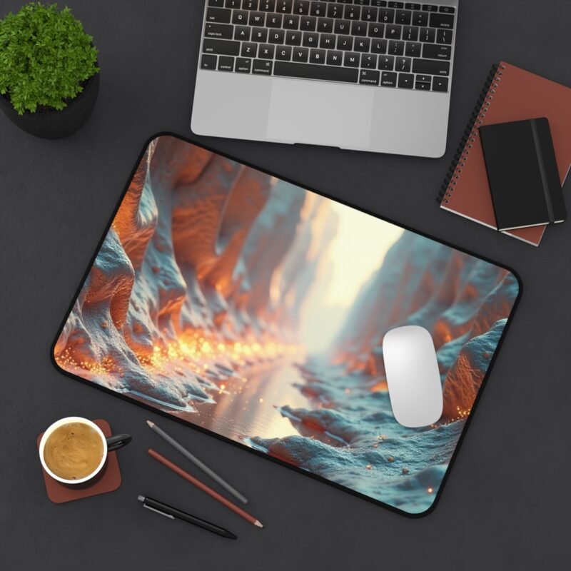 Ethereal Canyon Desk Mat for Adventurous and Inspiring Workspaces - Image 4