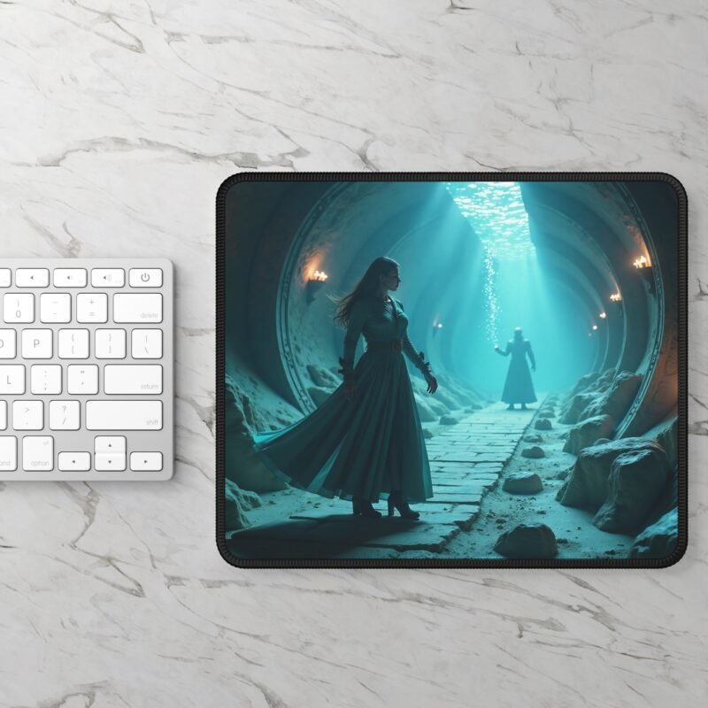 Fantasy Gaming Mouse Pad with Enigmatic Sorceress Design for Immersive Play - Image 2