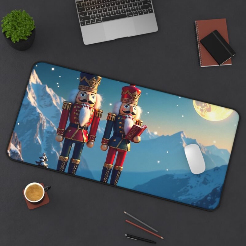 Nutcracker Desk Mat with Starry Sky Design for Holiday and Year-Round Use - Image 12