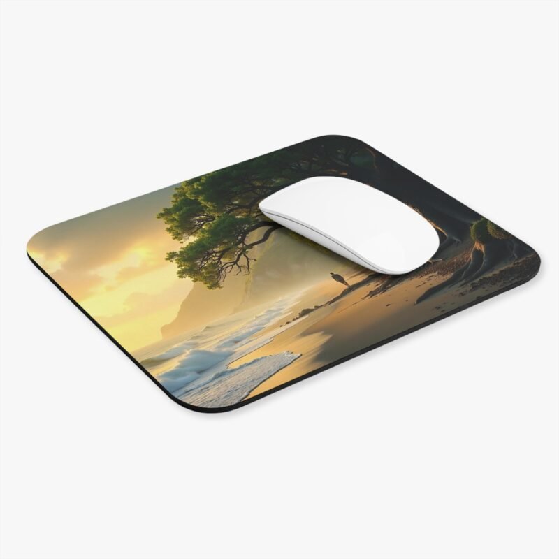 Coastal Nature Desk Mat with Sunset and Ocean View for a Serene Workspace - Image 3