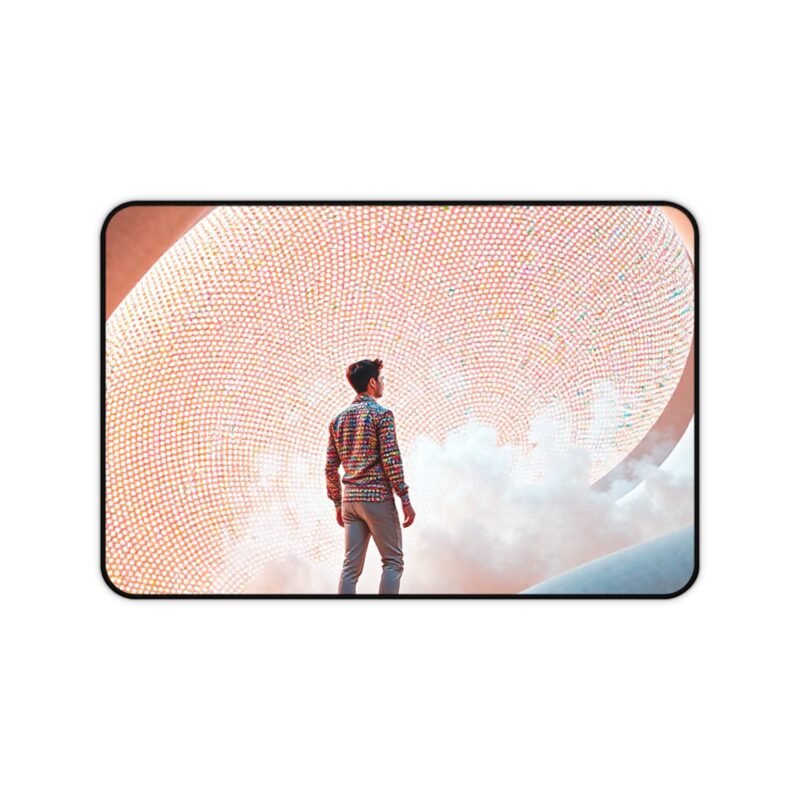 Creative Desk Mat for Visionaries with Dreamer’s Vista Design