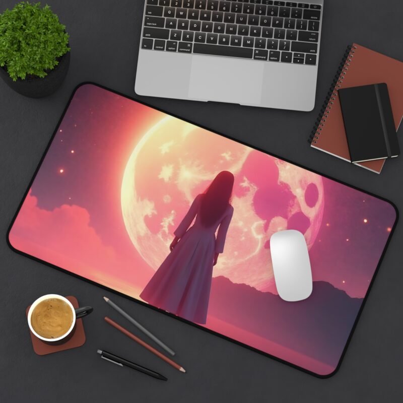 Galaxy Desk Mat with Cosmic Night Sky Design for Tranquil Workspaces - Image 8