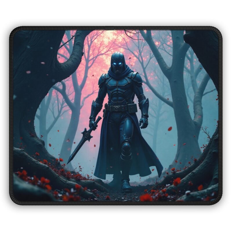 Fantasy Gaming Mouse Pad with Warrior Design for Immersive Gameplay