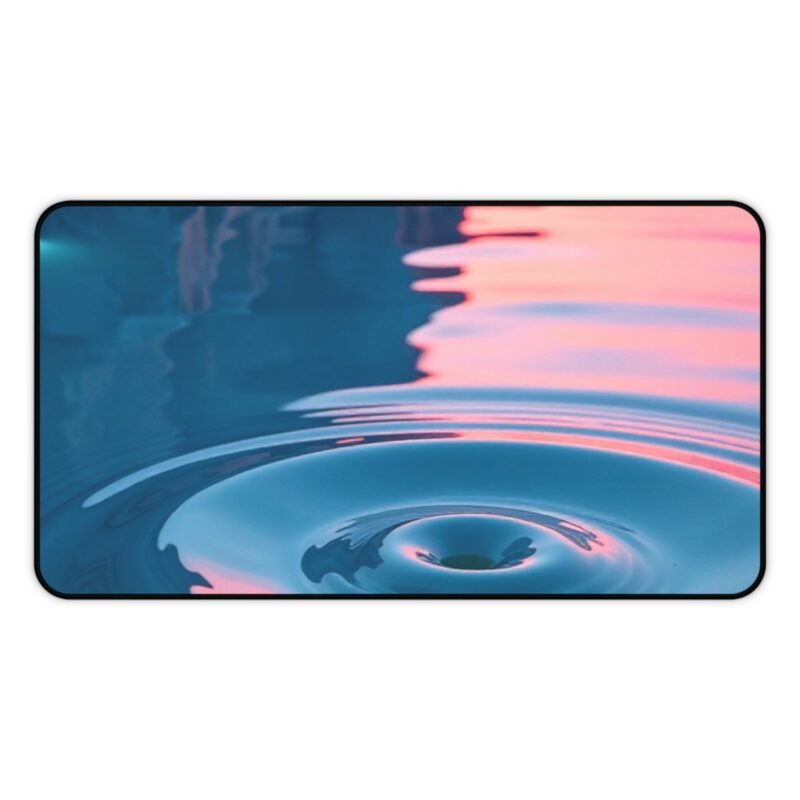 Calming Desk Mat with Serene Ripple Design for a Peaceful Workspace - Image 5