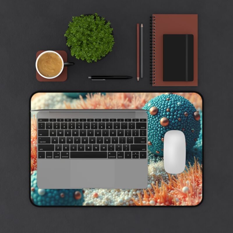 Abstract Desk Mat with Intricate Design for Creative Workspaces - Image 3