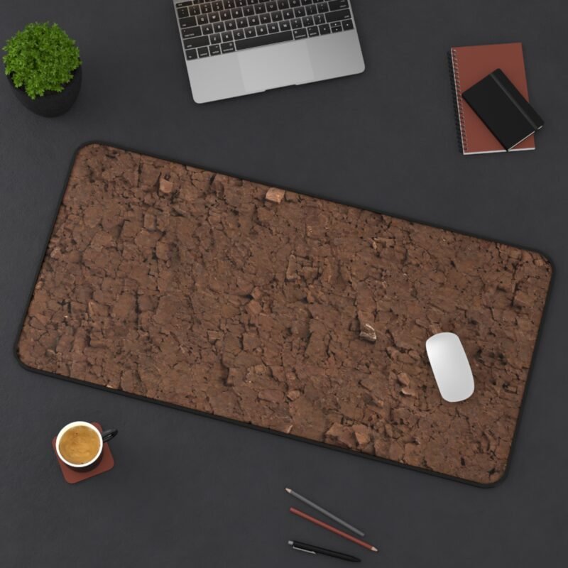 Rustic Desk Mat - Textured, Nature-Inspired Surface for Grounded Workspace - Image 12