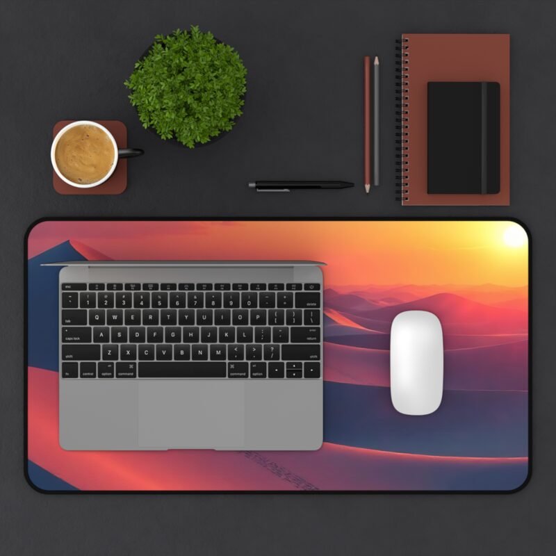 Desk Mat with Desert Sunset Design for Tranquil and Inspiring Workspaces - Image 7