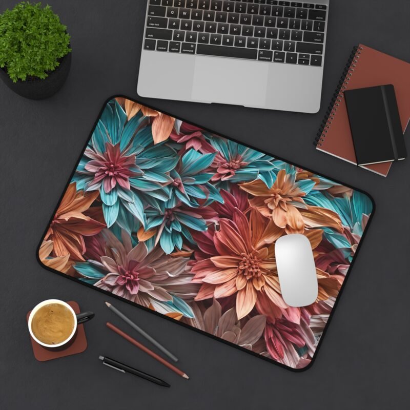 Floral Desk Mat for a Vibrant and Tranquil Workspace - Image 4