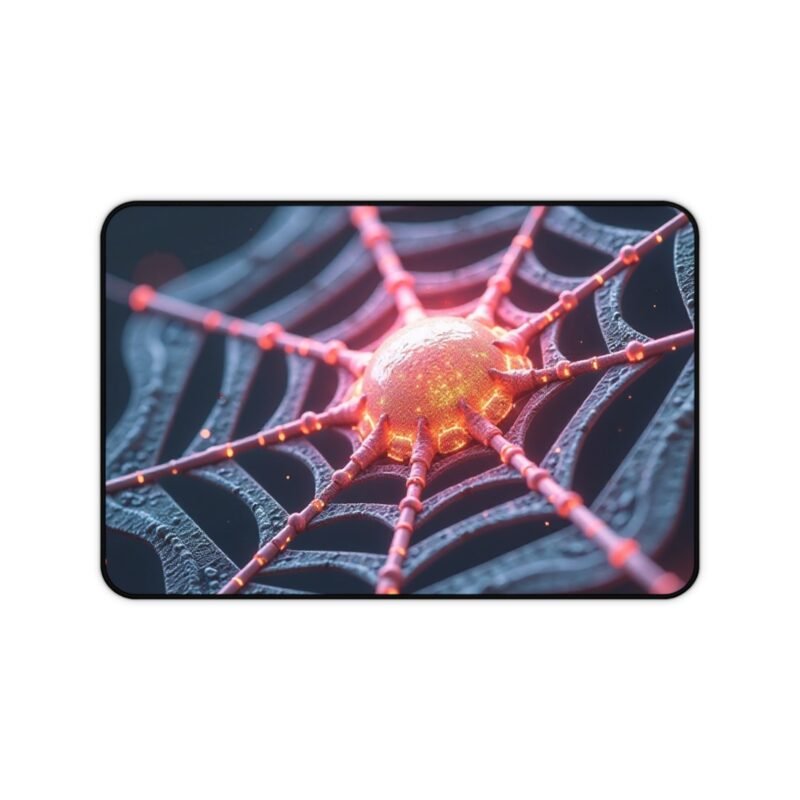 Cosmic Neuron Desk Mat for Creative Workspaces and Inspired Productivity