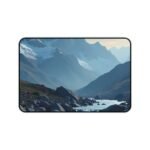 Mountain Moon Nature Desk Mat for a Serene and Inspiring Workspace
