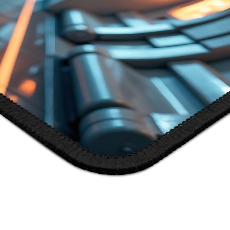 Sci-Fi Gaming Mouse Pad with Futuristic Soldier Design for Immersive Gameplay - Image 4