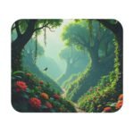Enchanted Garden Nature Desk Mat for a Serene and Productive Workspace