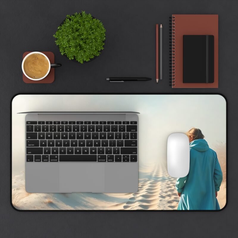 Serene Sand Dunes Desk Mat for Creators – Inspiring and Tranquil Workspace Decor - Image 7