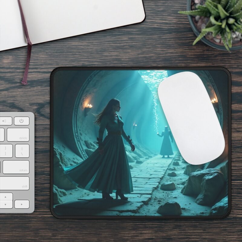 Fantasy Gaming Mouse Pad with Enigmatic Sorceress Design for Immersive Play - Image 3