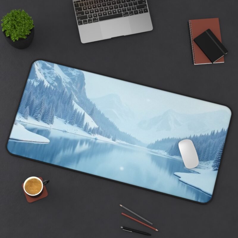 Winter Wonderland Nature Desk Mat for a Serene and Focused Workspace - Image 12
