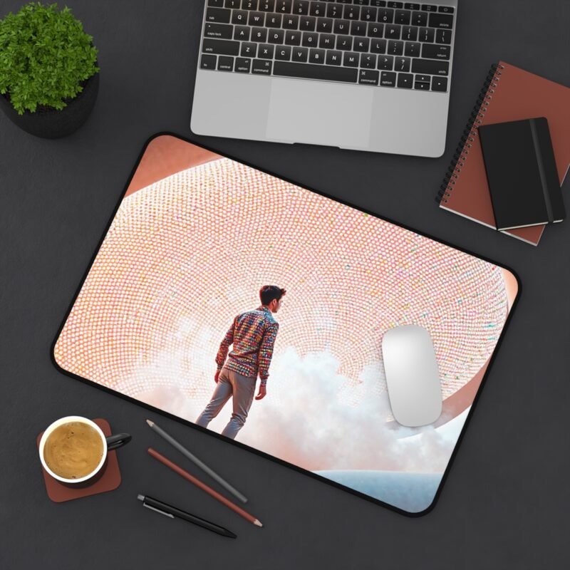 Creative Desk Mat for Visionaries with Dreamer’s Vista Design - Image 4