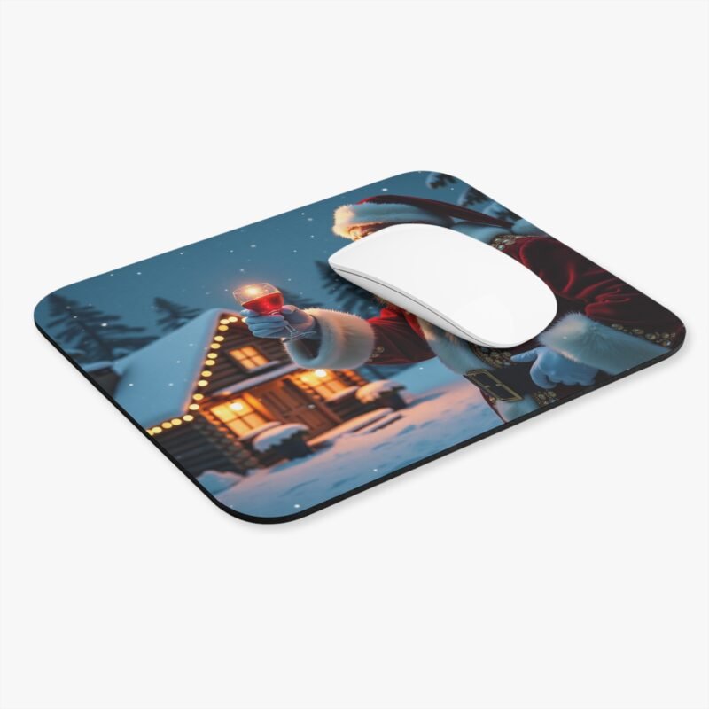 Christmas Mouse Pad with Santa Claus Design for Festive Holiday Cheer - Image 3