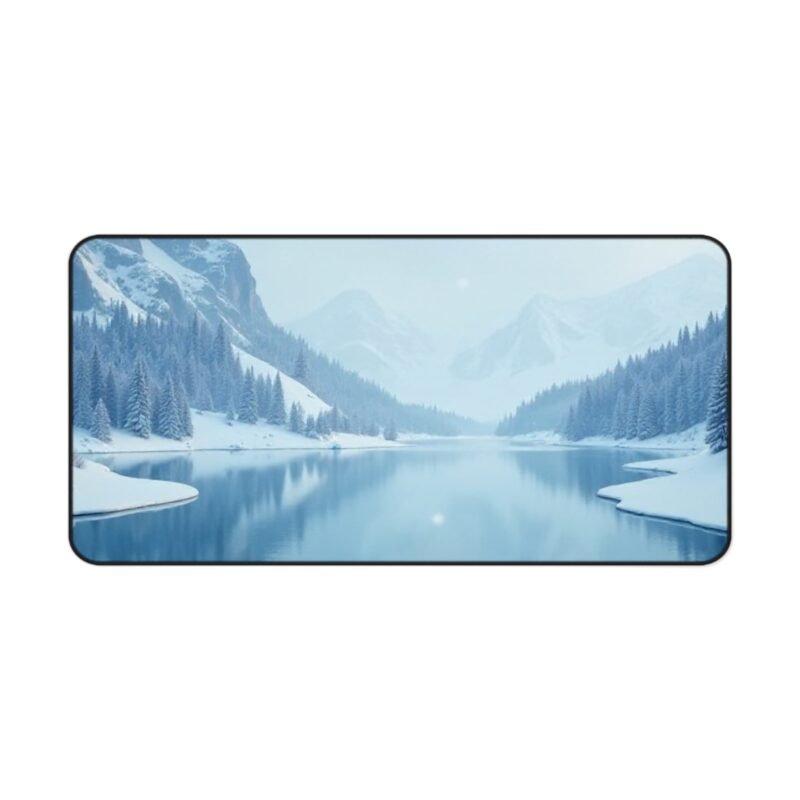 Winter Wonderland Nature Desk Mat for a Serene and Focused Workspace - Image 9