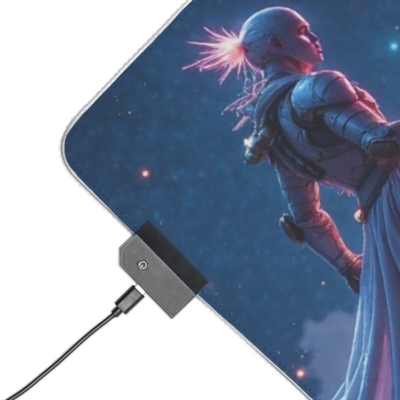 Fantasy Gaming Mouse Pad with Mystical Warrior Design for Ultimate Style and Performance - Image 11