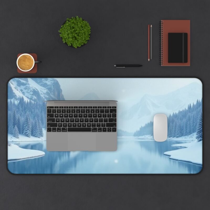Winter Wonderland Nature Desk Mat for a Serene and Focused Workspace - Image 11