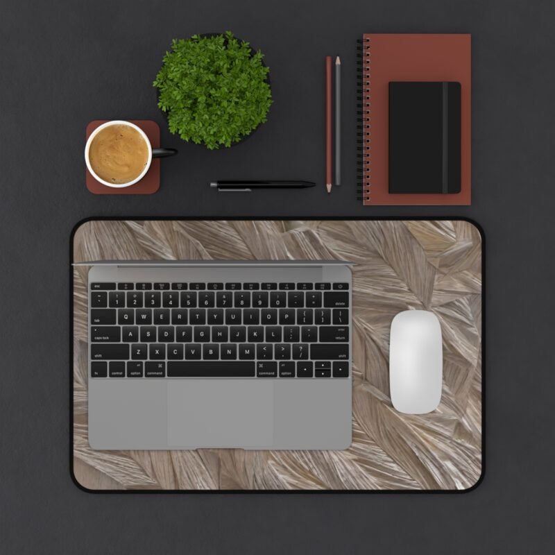 Nature-Inspired Desk Mat – Organic Elegance and Tranquility for Your Workspace - Image 3